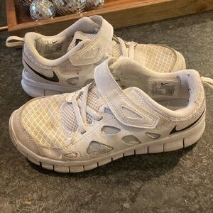 Nike Kids White Athletic Shoes